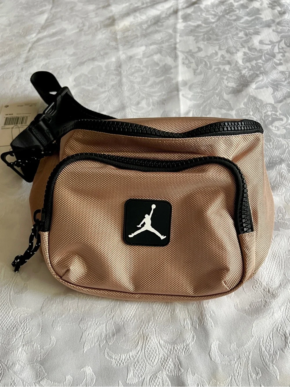 Jordan Rose Gold and Black Waist Pack UNISEX